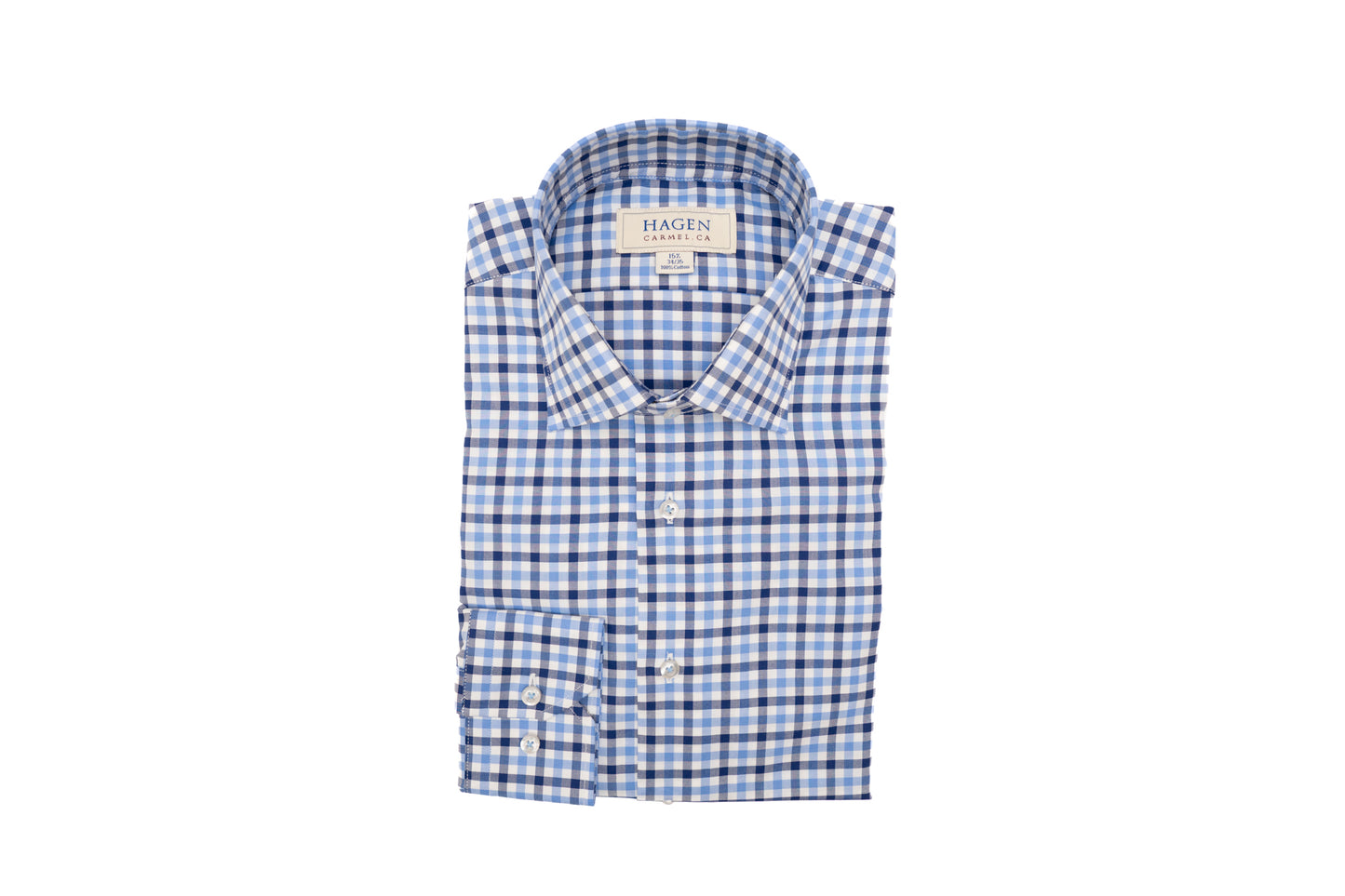 Hagen Gingham Dress Shirt