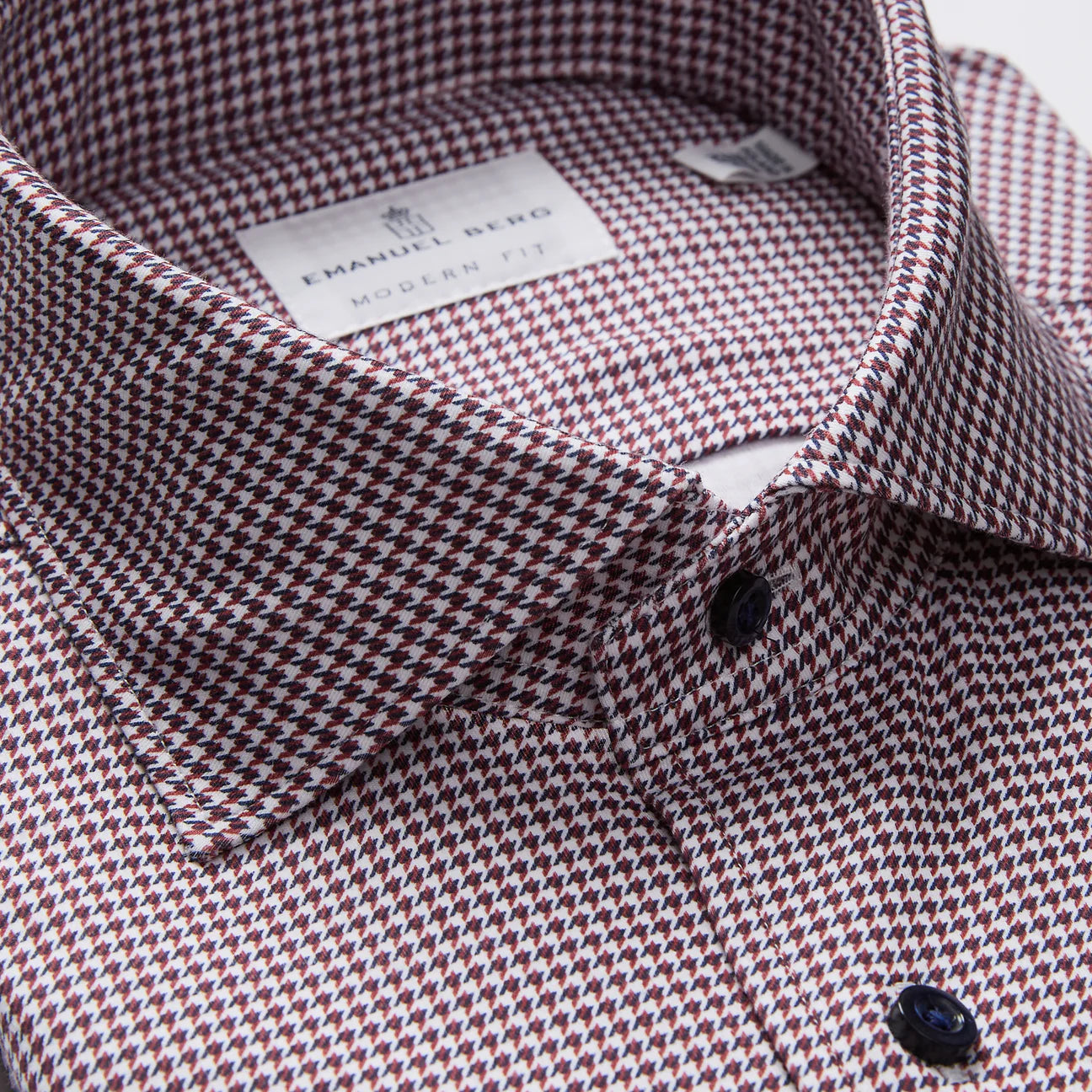 Emanuel Berg Modern 4 Flex Stretch Knit Shirt