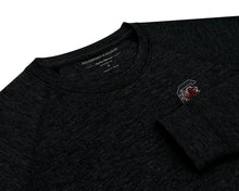 Load image into Gallery viewer, Holderness and Bourne Gamecock Crewneck Pullover: Black with Block C
