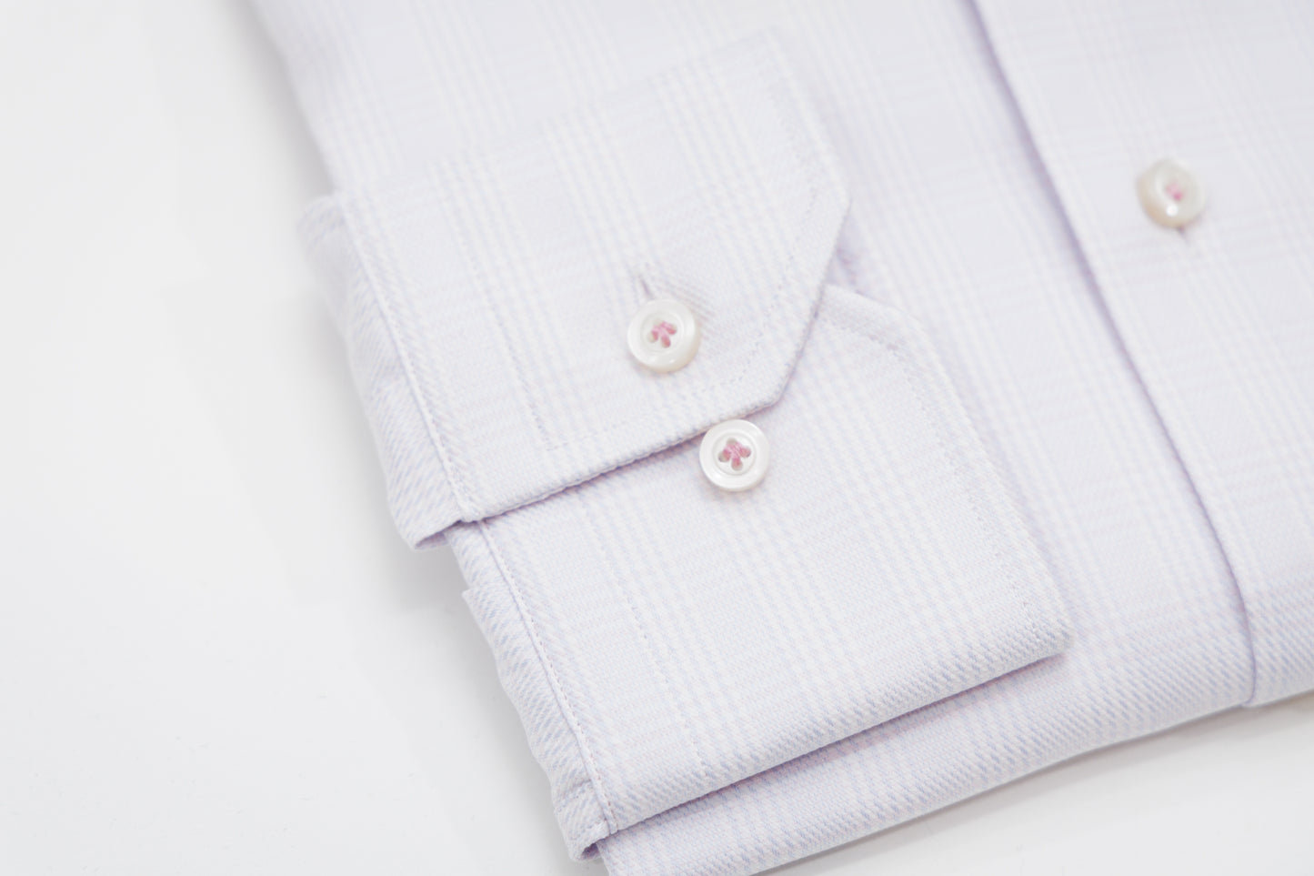 Hagen Pink Plaid Seasonal Dress Shirt