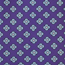 Load image into Gallery viewer, Robert Jensen Purple Flower Tie
