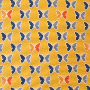 Castangia Yellow Butterfly Tie