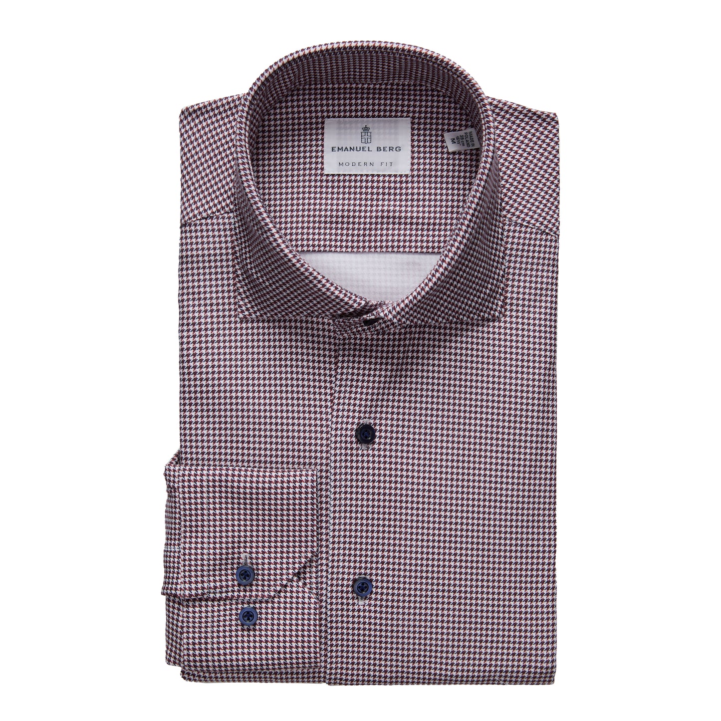 Emanuel Berg Modern 4 Flex Stretch Knit Shirt