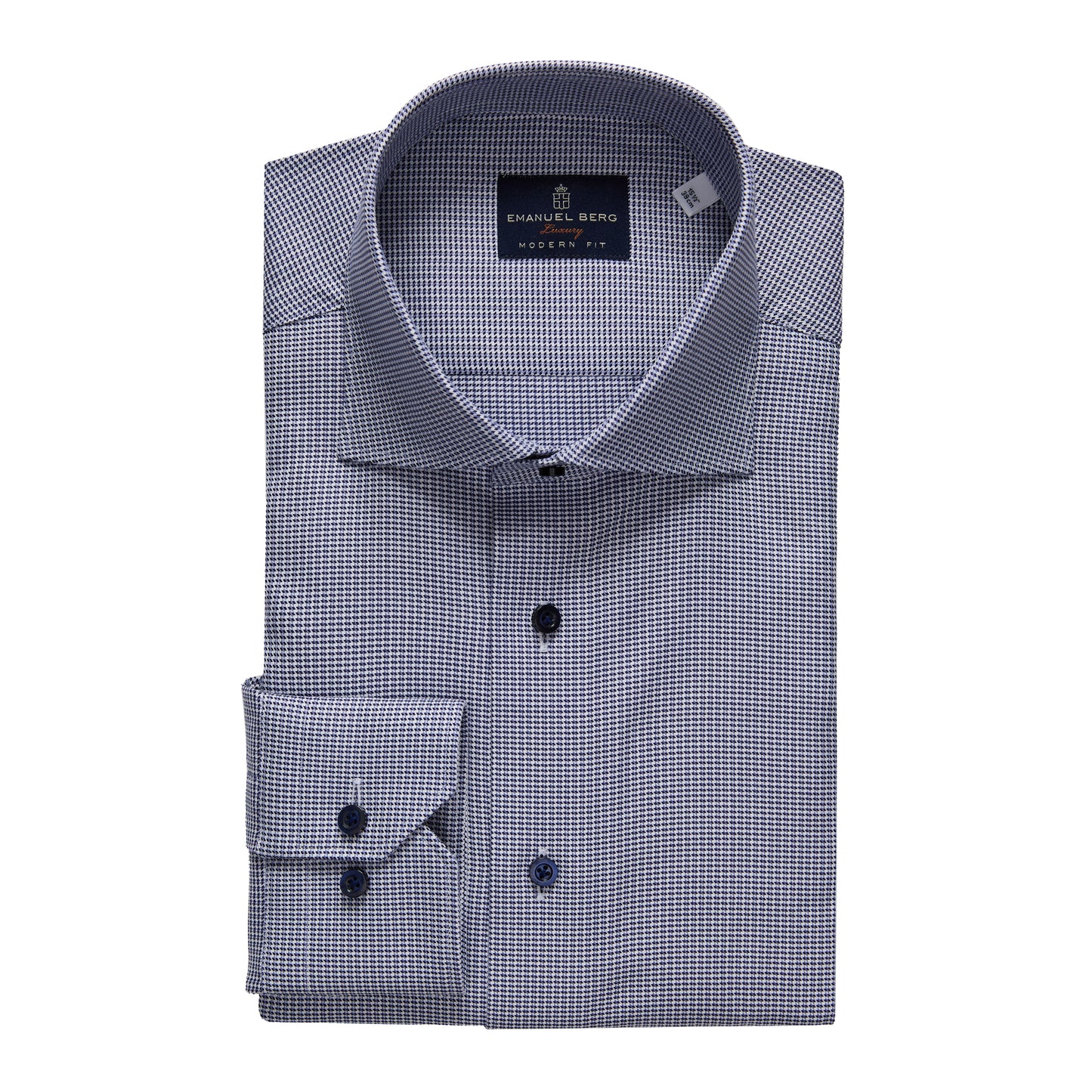 Emanuel Berg Modern 4 Flex Stretch Knit Shirt
