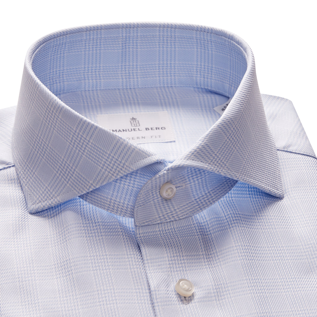 emanuel berg dress shirts Modern 4-Flex Shirt, LIGHT GREY / L