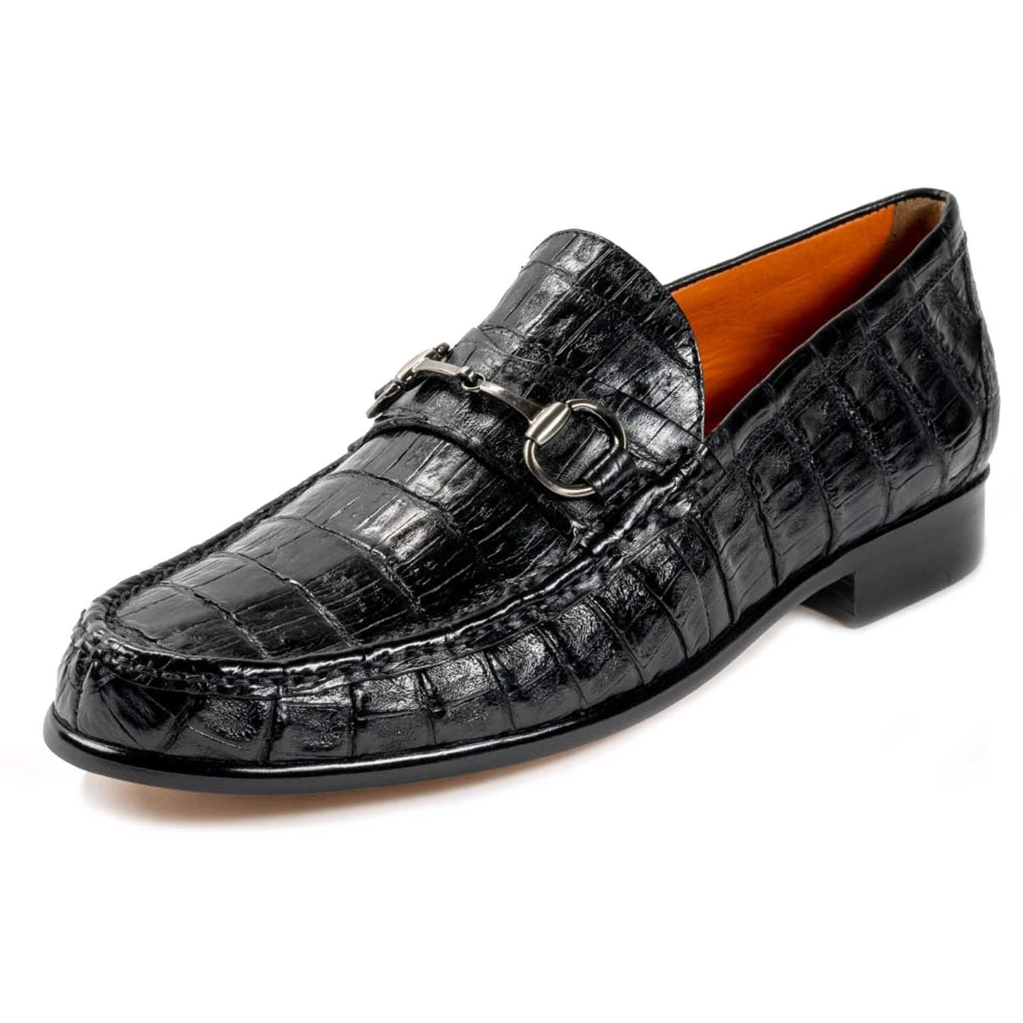 Peter Huber King Crocodile Bit Loafer