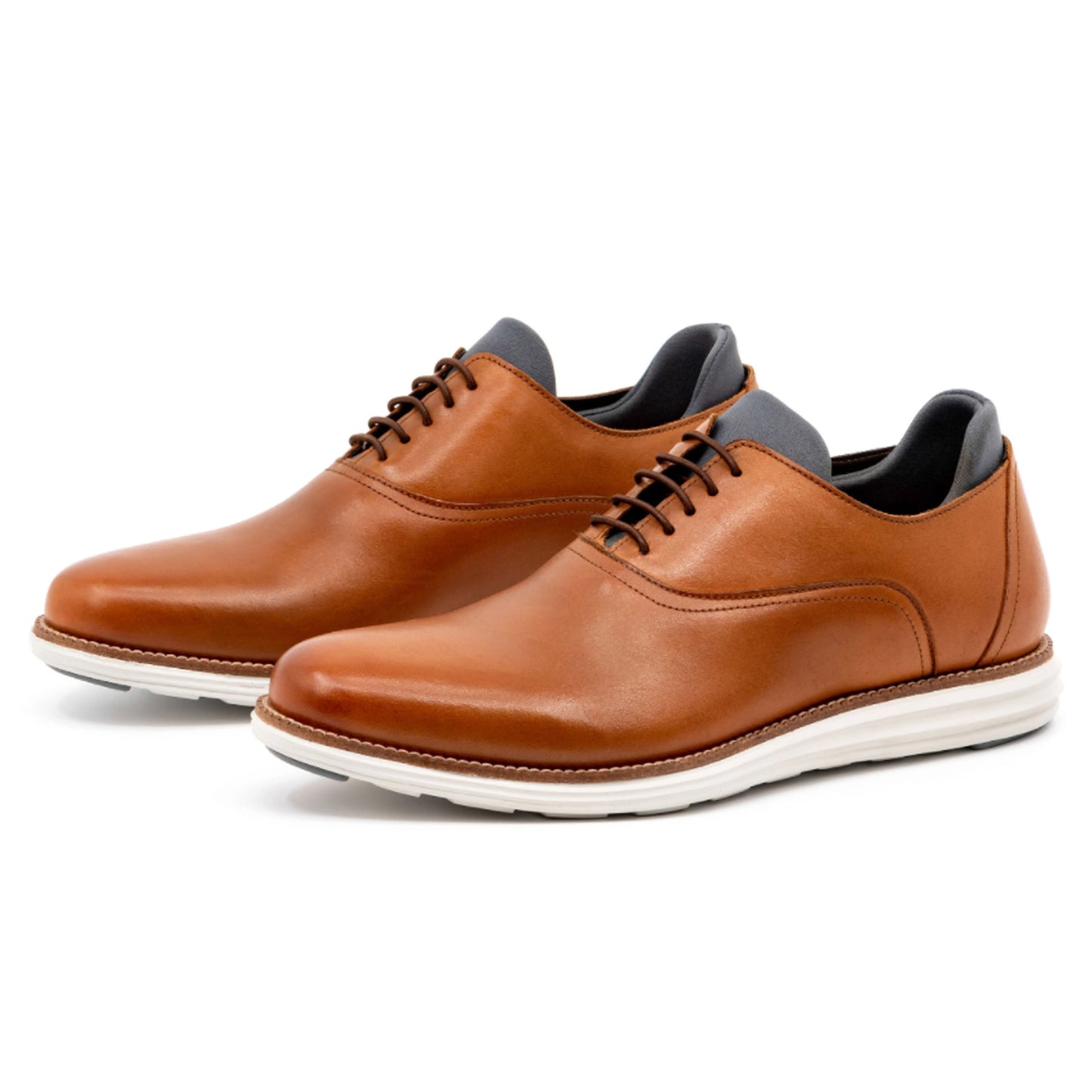 plain toe sport lace up