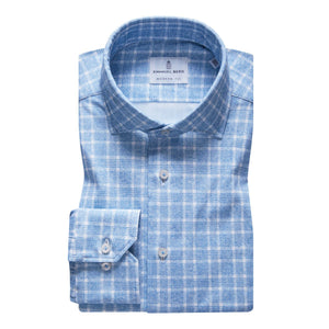 Emanuel Berg Blue Plaid 4Flex FW24