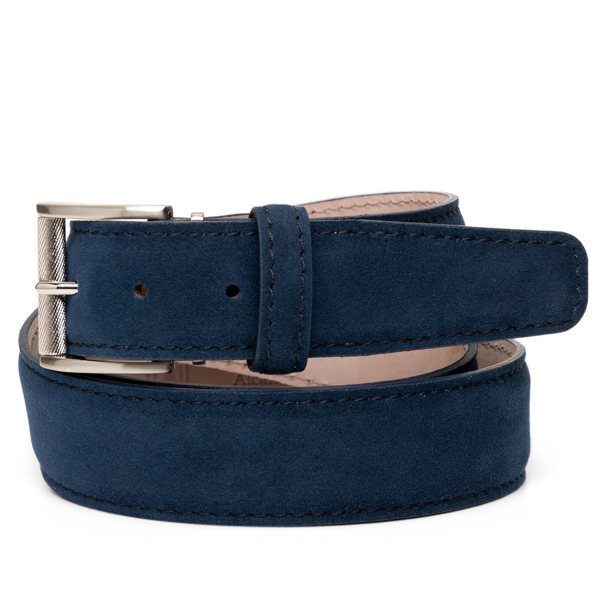 LEN Belt Alcantara Navy STK – BP Skinner Clothiers