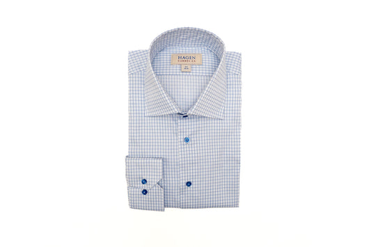 Hagen Sky Blue Dress Shirt