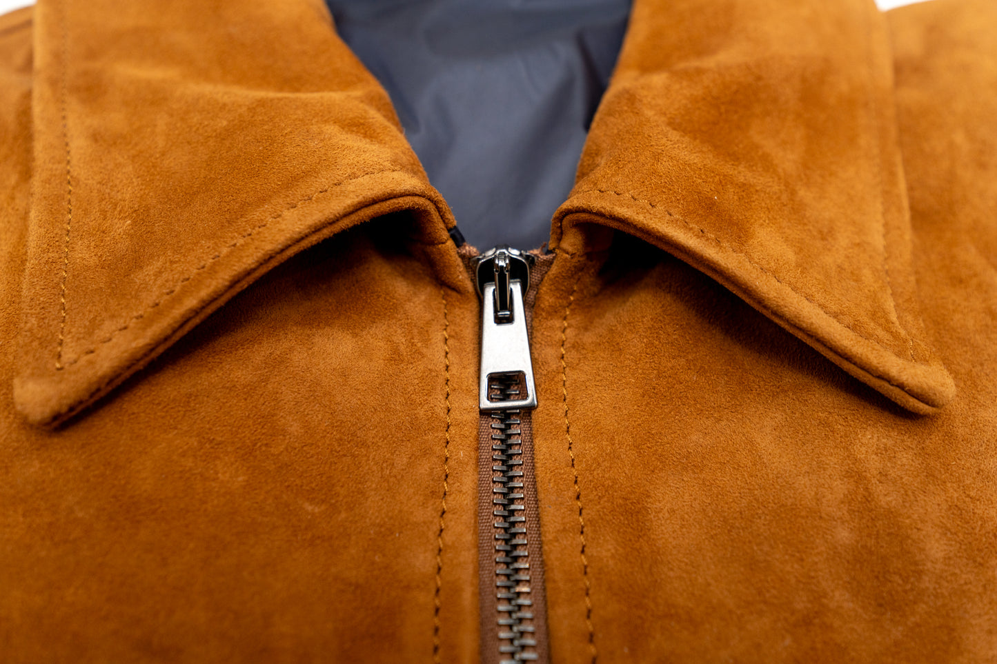 Hagen City Suede Bomber Jacket