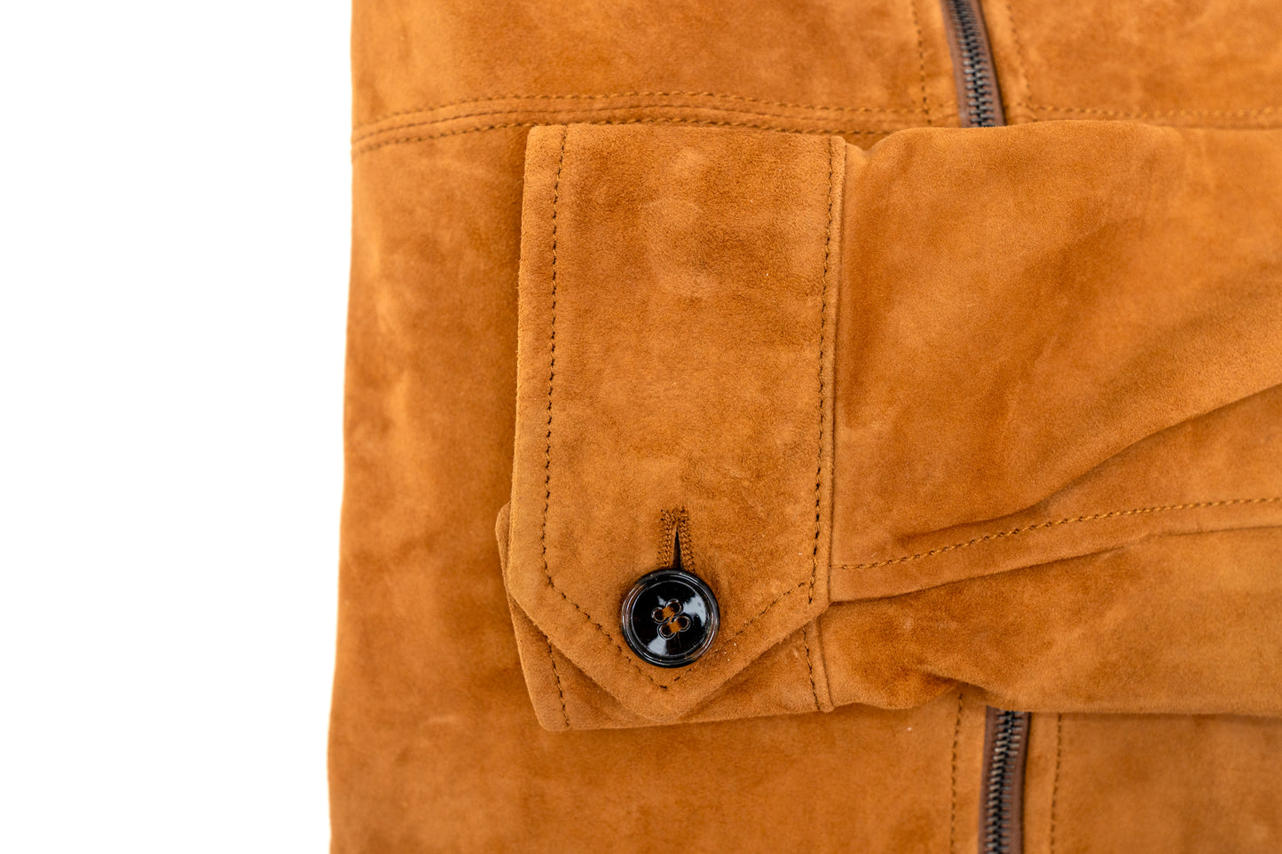 Hagen City Suede Bomber Jacket