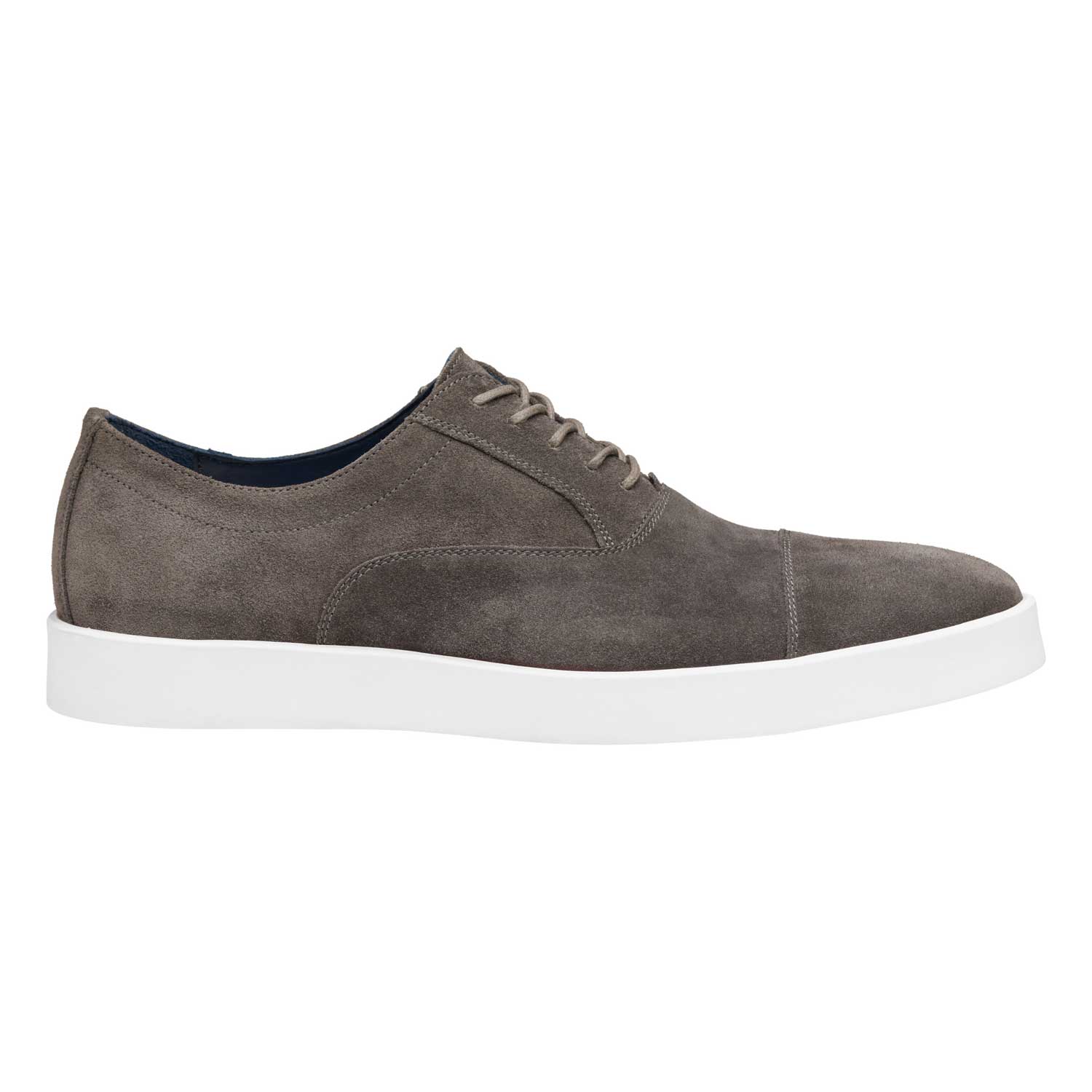J&M Bolivar Cap Toe Sneaker Gray Italian