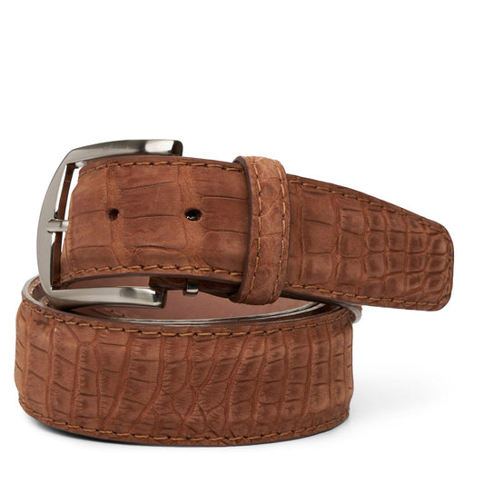 LEN Buffed Alligator Belt