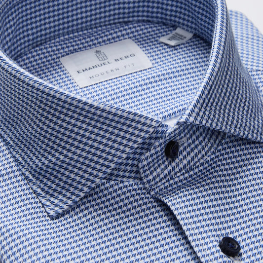 Emanuel Berg Modern 4 Flex Stretch Knit Shirt