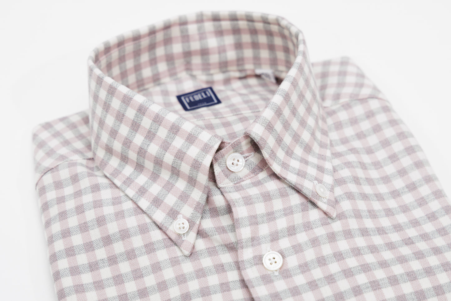 Fedeli Soft Flanel Man Woven Shirt