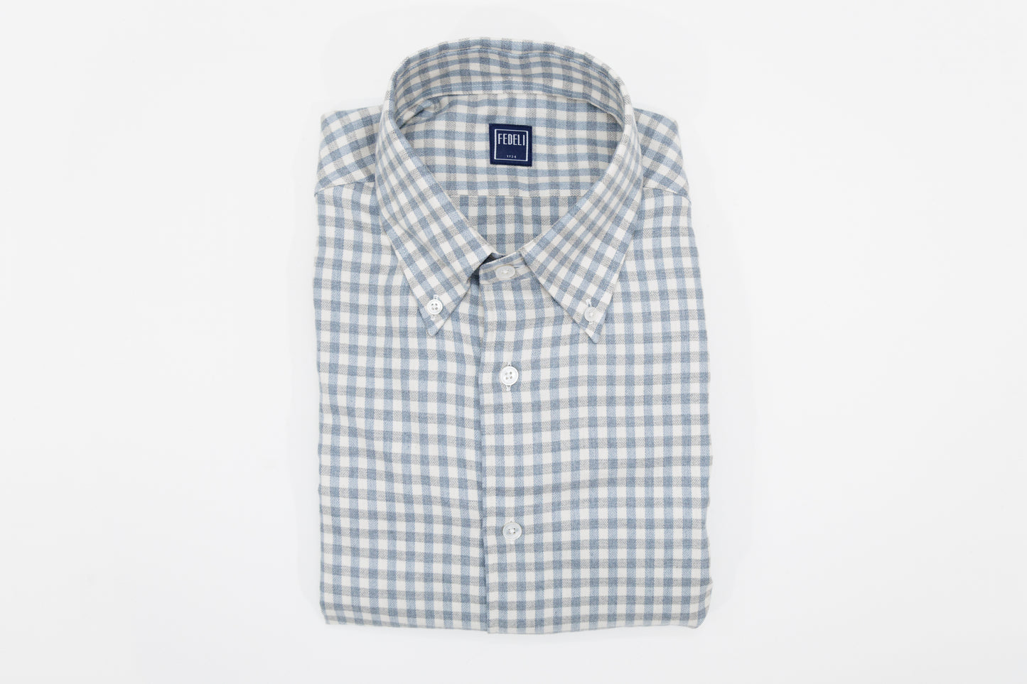 Fedeli Soft Flanel Man Woven Shirt