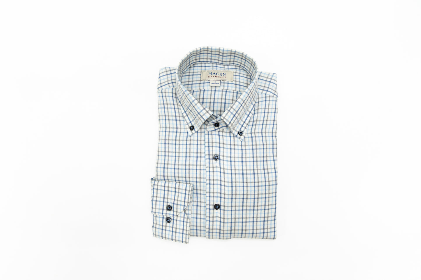 Hagen Sierra Brushed Plaid Shirt