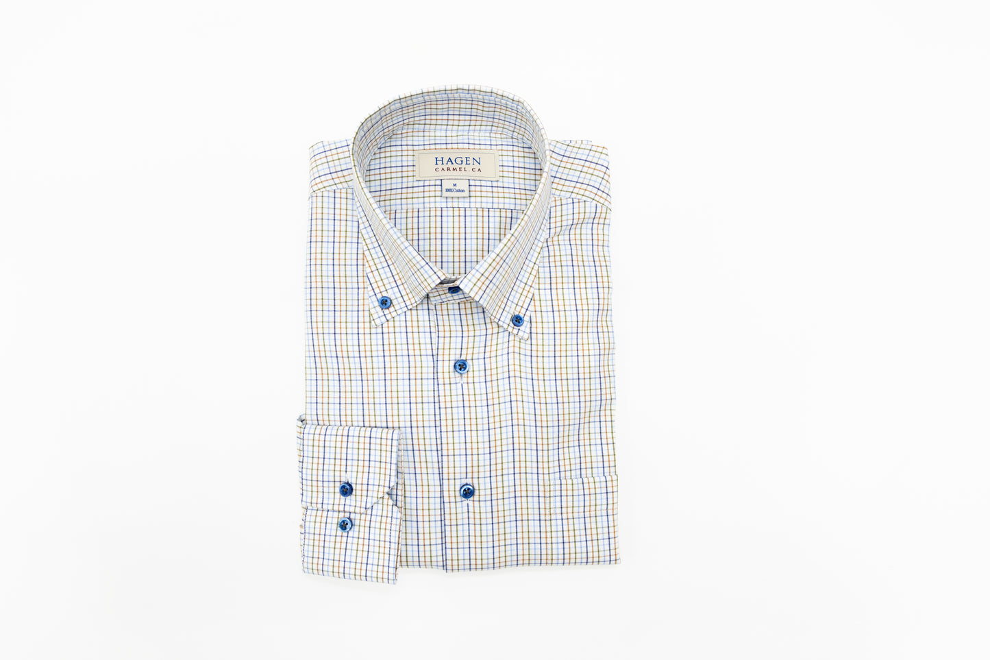 Hagen Seasonal Tattersall Shirt