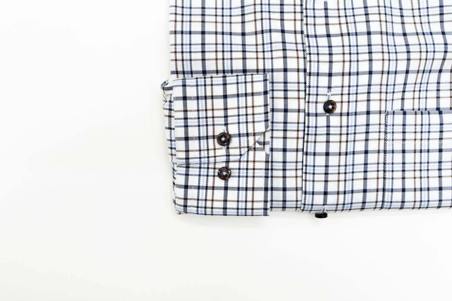 Hagen Seasonal Blue Plaid Shirt