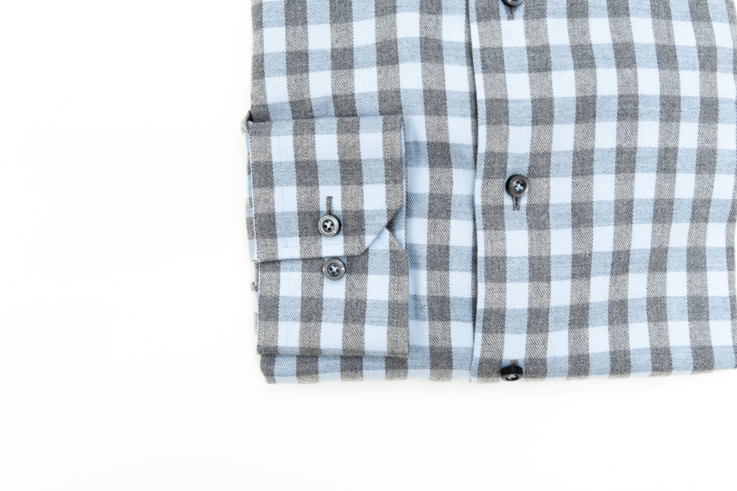 Hagen Sierra Grey Plaid Shirt