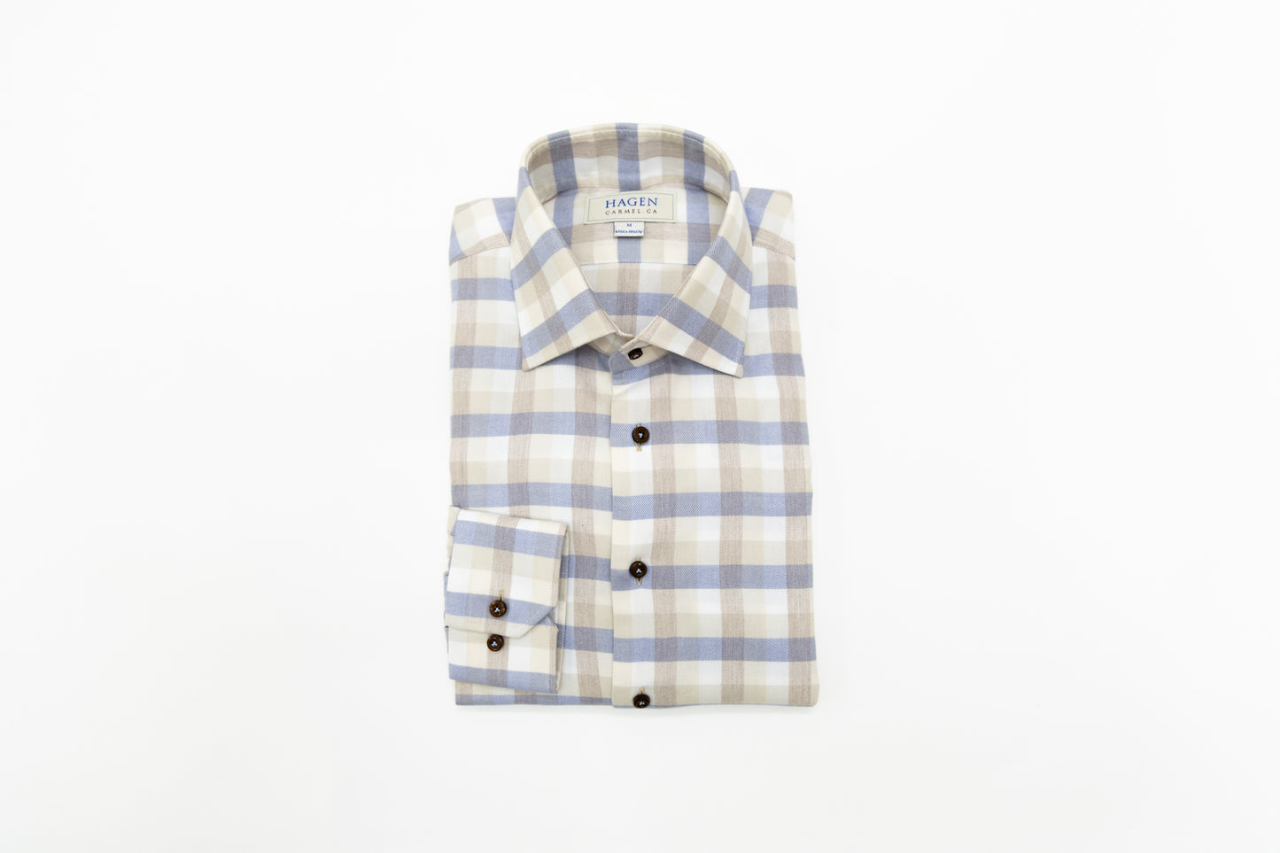 Hagen Sierra Brushed Lux Plaid Shirt