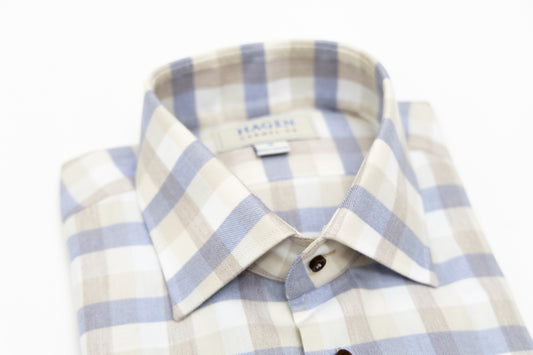 Hagen Sierra Brushed Lux Plaid Shirt