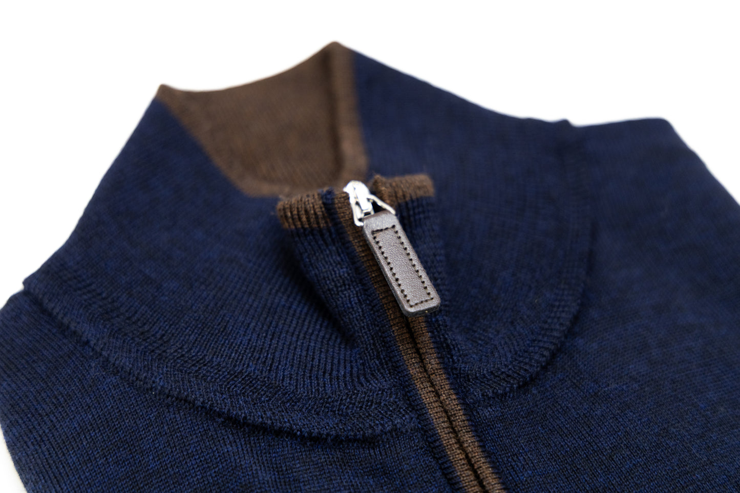 Hagen Carmel Merino Quarter Zip