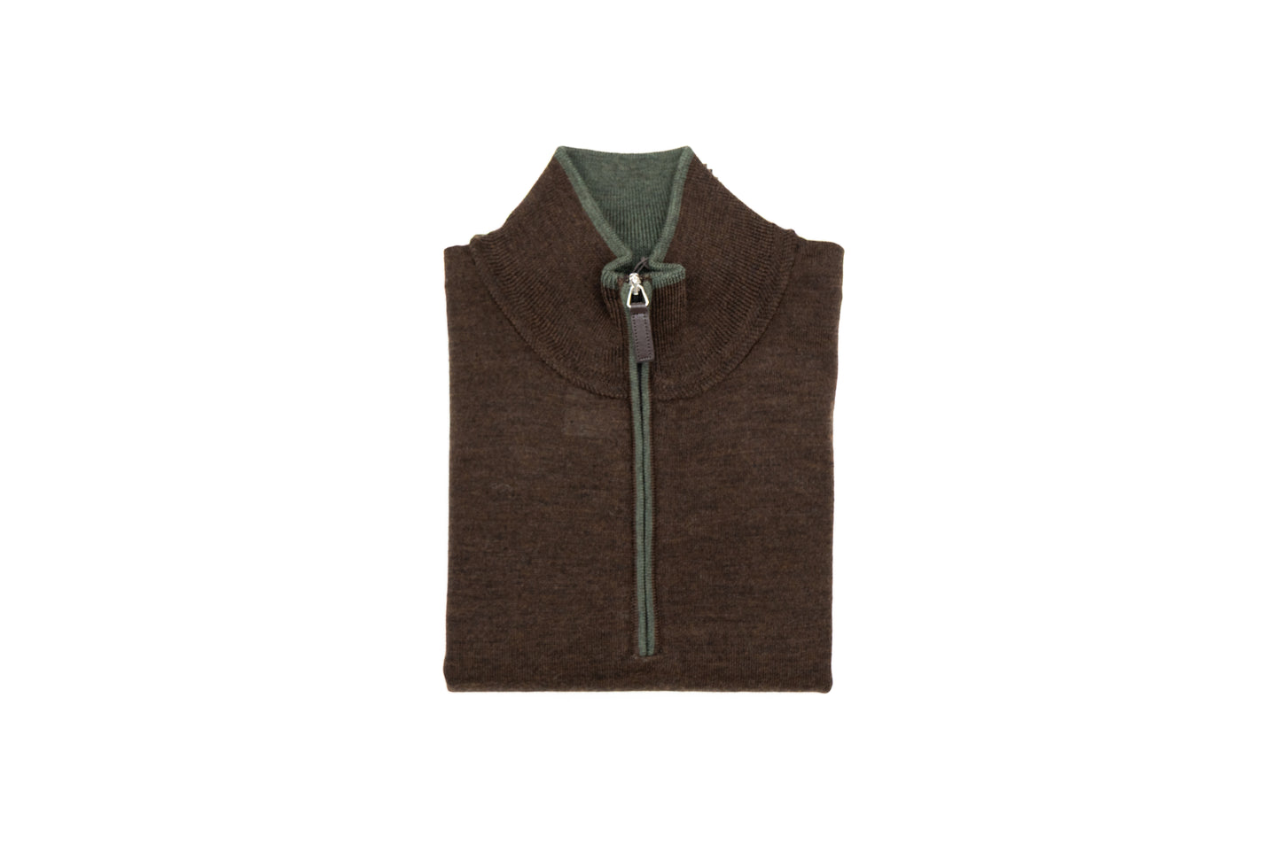 Hagen Carmel Merino Quarter Zip