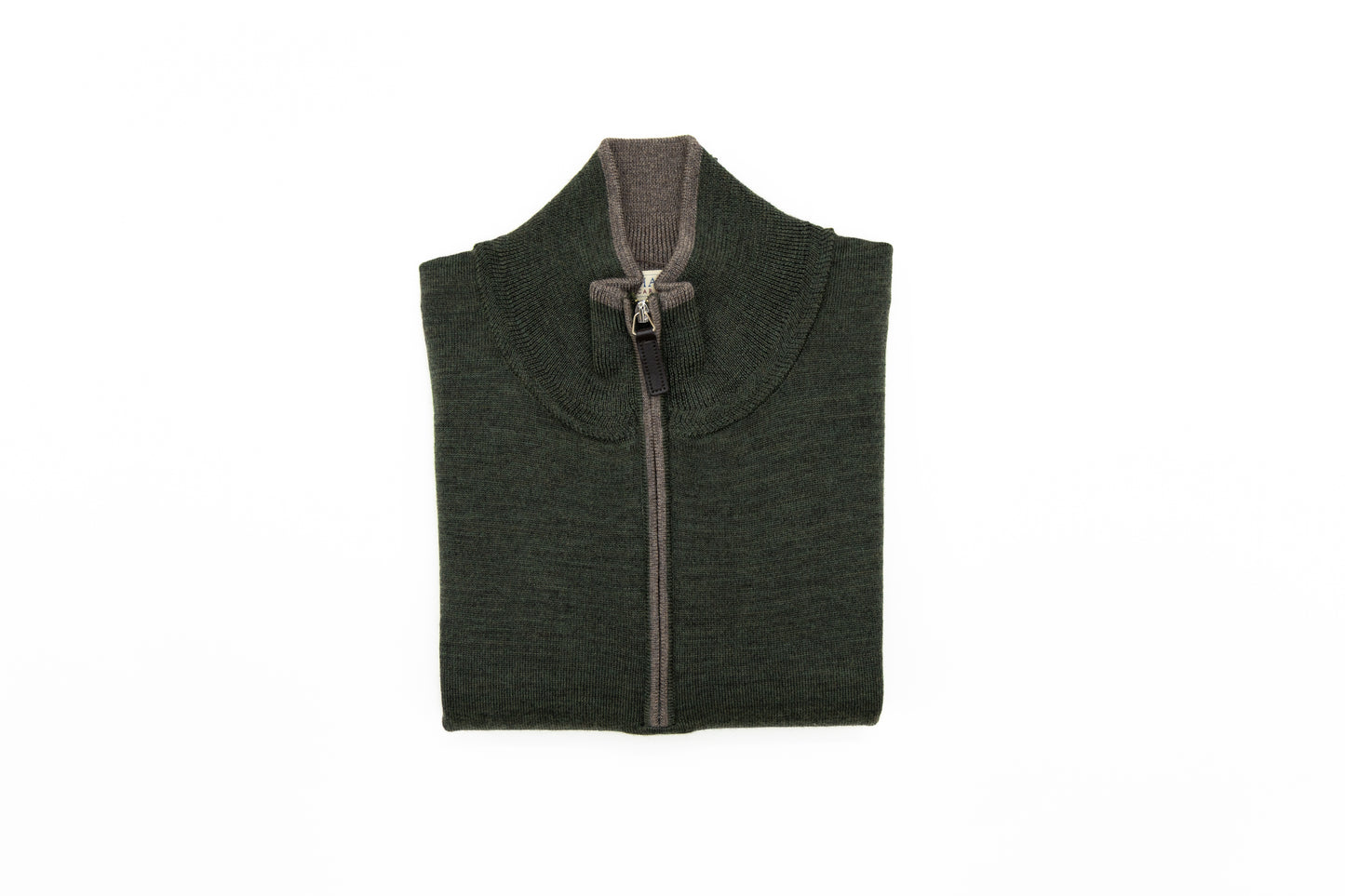 Hagen Carmel Merino Quarter Zip