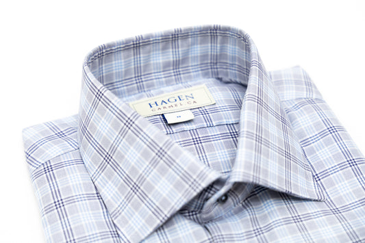 Hagen Seasonal Plaid Dress Shirt