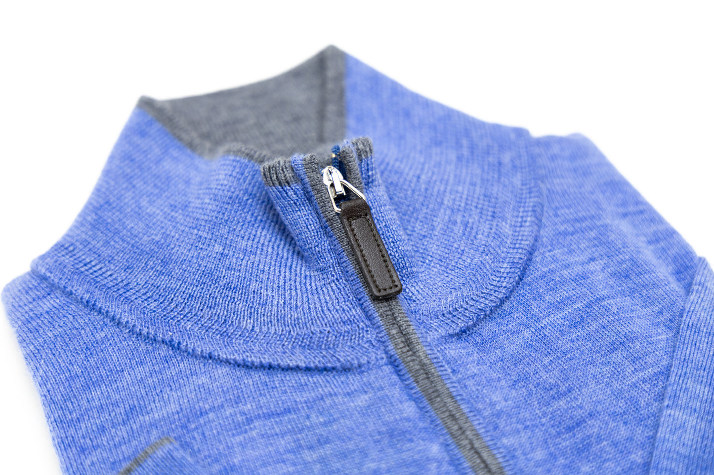 Hagen Carmel Merino Quarter Zip