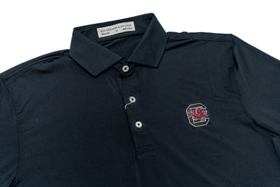 Holderness & Bourne Long Sleeve Polo Gamecock Block C