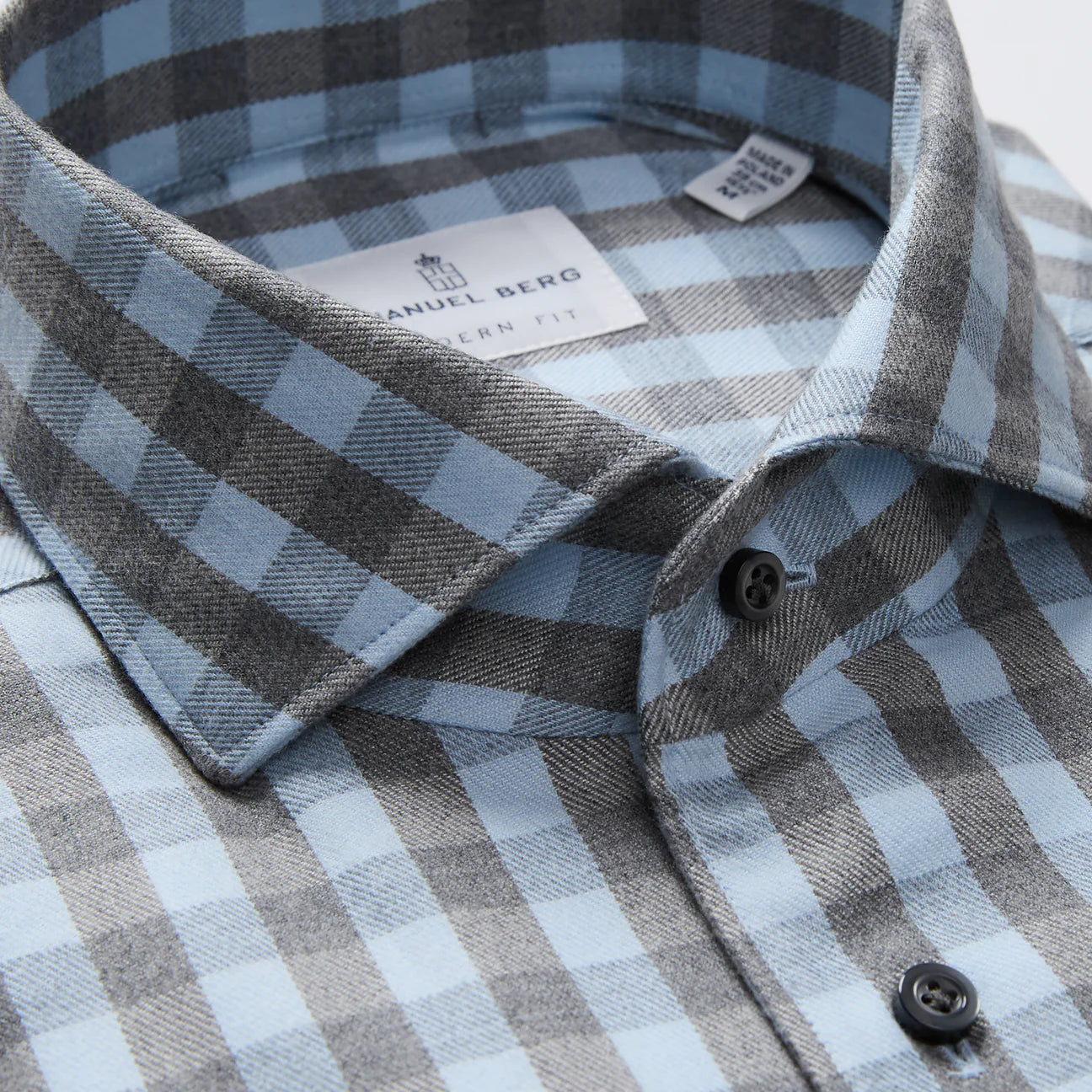 Emanuel Berg Flannel Checked Shirt