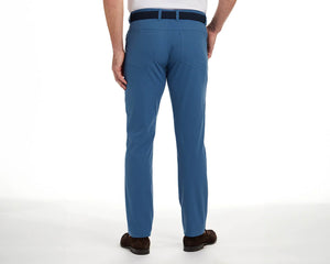 Holderness & Bourne The Parker Pant Maidstone Blue 34" Length SS24