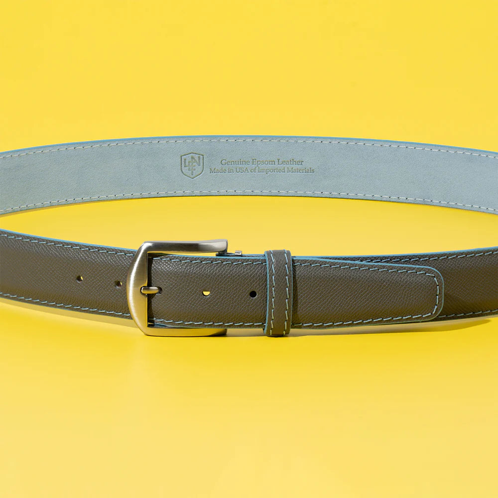 L.E.N. Lifestyle Epsom Calfskin Belt