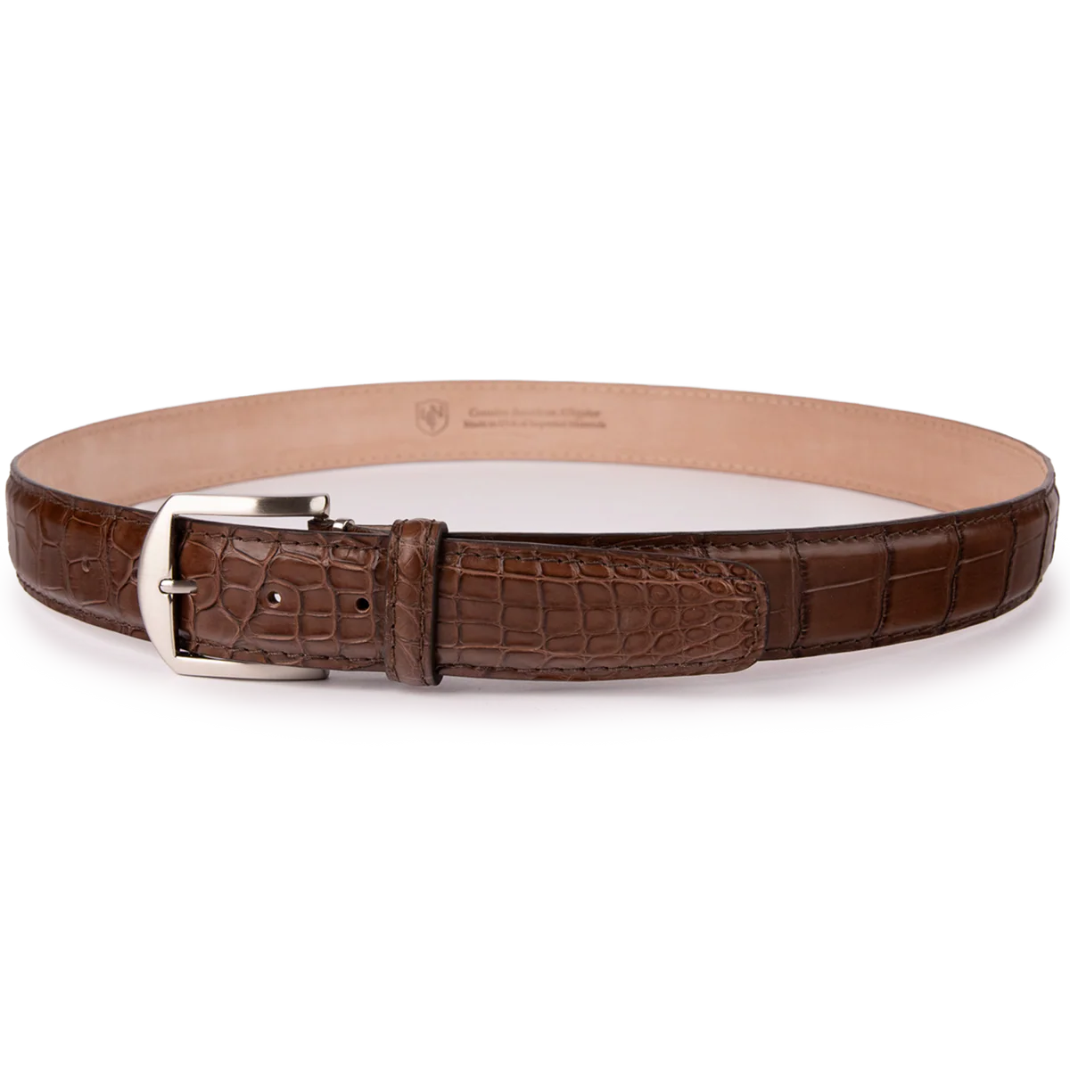 L.E.N. Lifestyle American Alligator Belt