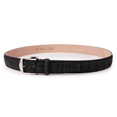 L.E.N. Lifestyle Buffed American Alligator Belt