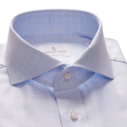 Emanuel Berg Plaid Dress Shirt