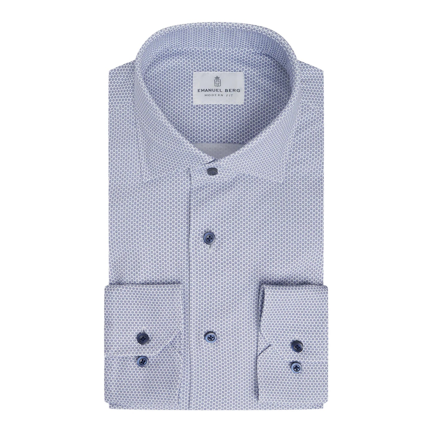 Emanuel Berg Modern 4 Flex Stretch Knit Shirt