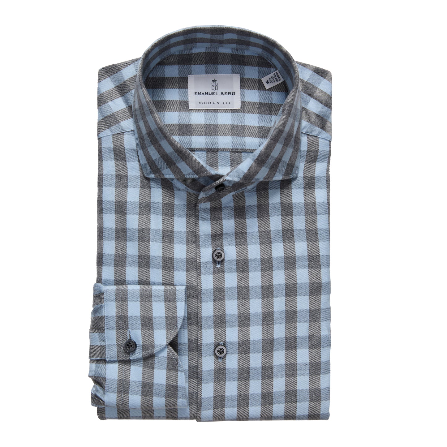 Emanuel Berg Flannel Checked Shirt