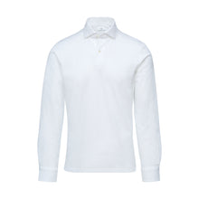 Load image into Gallery viewer, Emanuel Berg Jacquard Luxe Long Sleeve Polo
