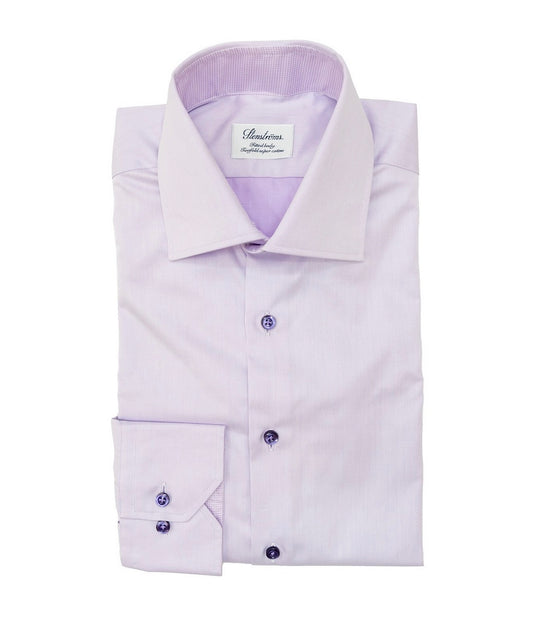 Stenstroms Shirt Lavender w/ Purple Buttons