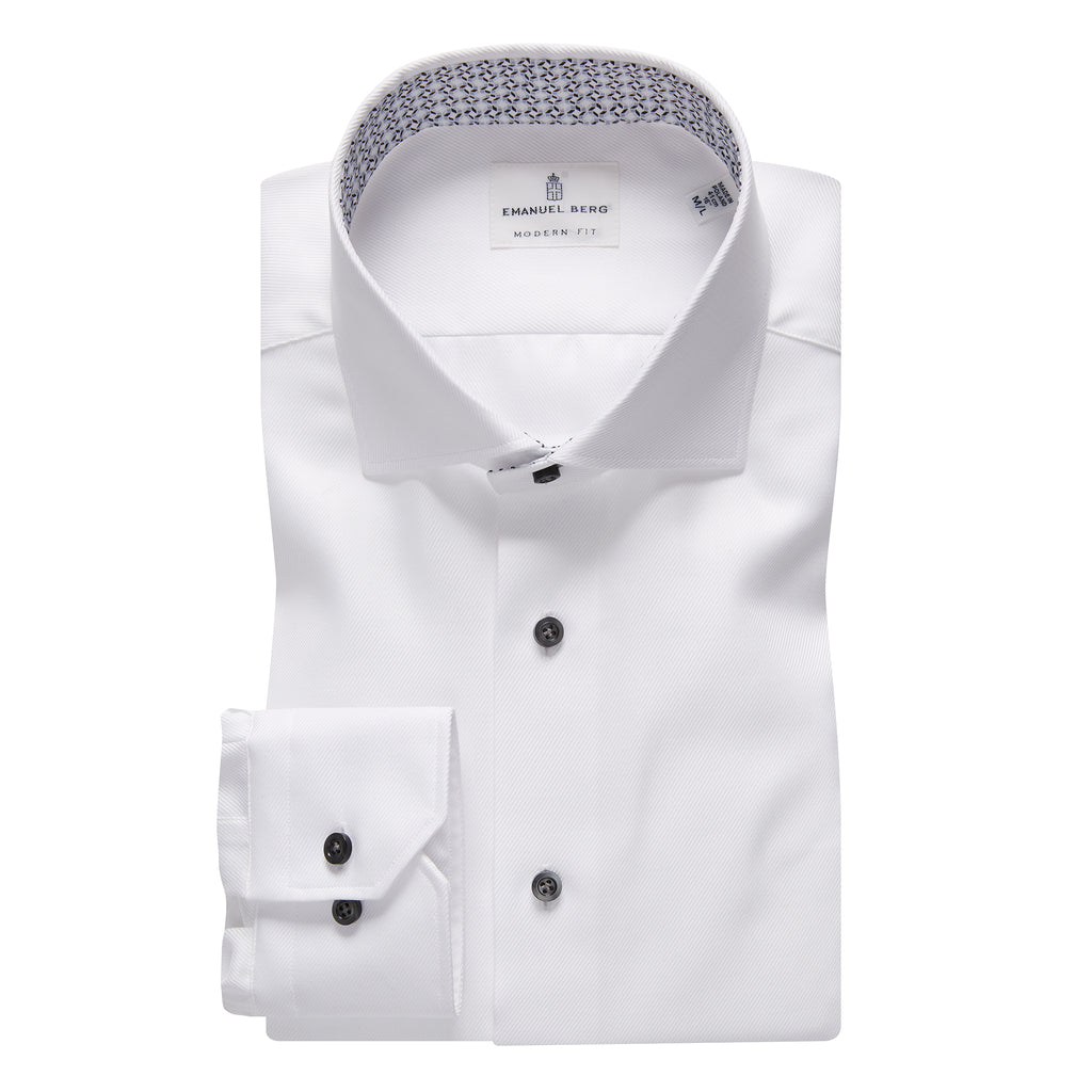 Emanuel Berg Shirt White MF71704-BY STK