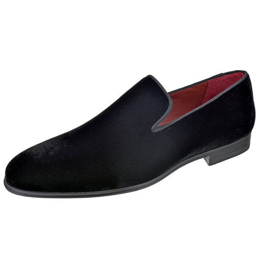 velvet loafers