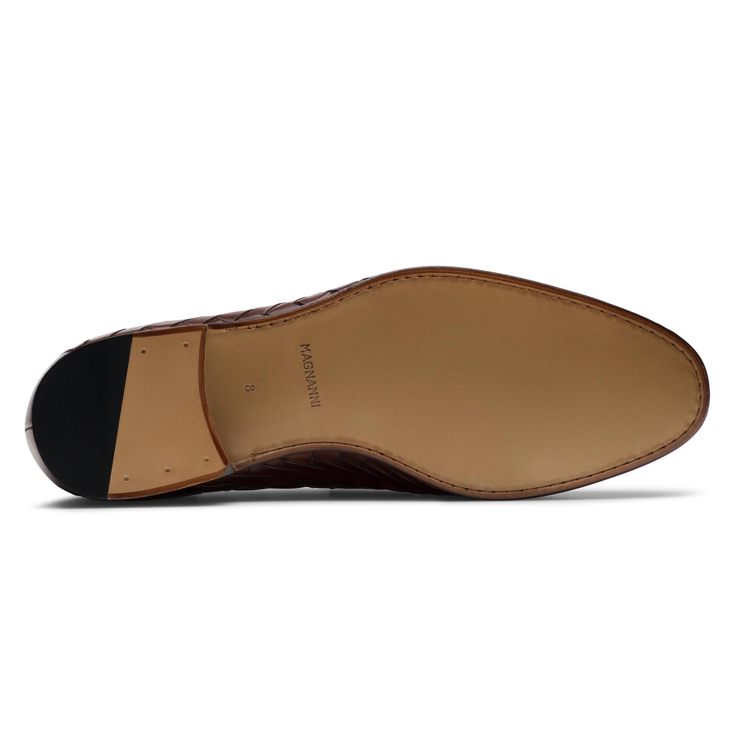 woven penny loafer