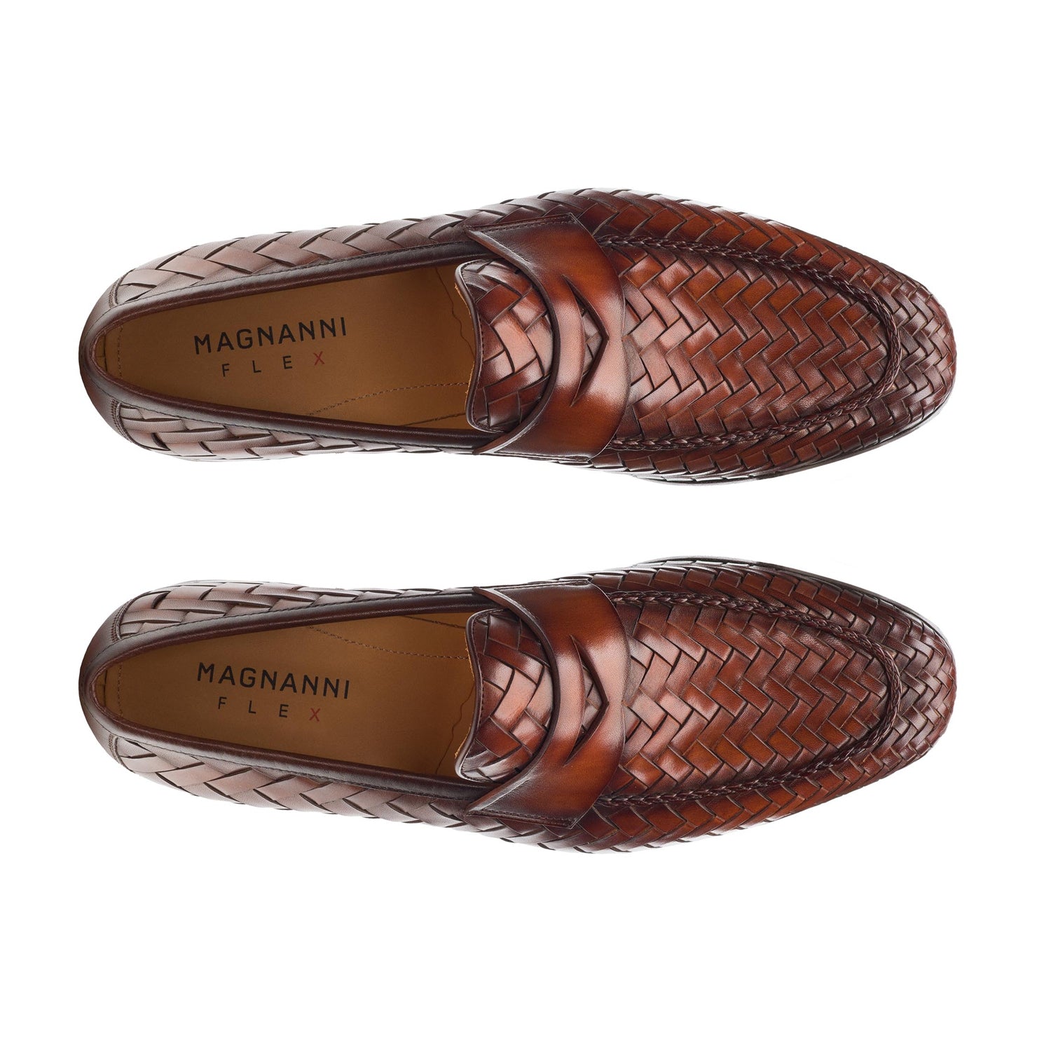 woven penny loafer